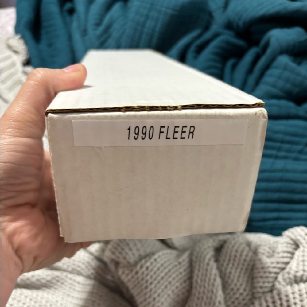 1990 Fleer Trading Card Box